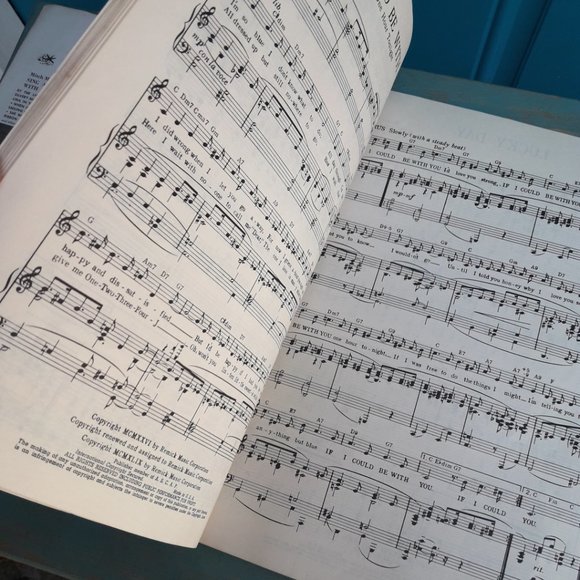 Vintage Sheet Music Book Songs Hits from Roaring 20s Piano Guitar Sing Musical - Picture 9 of 12